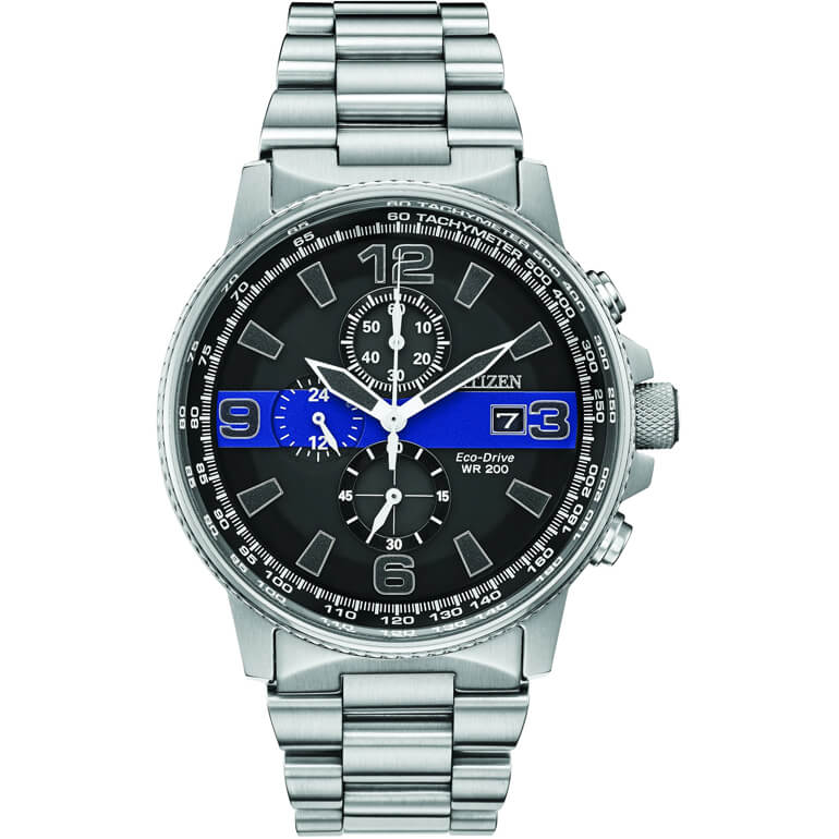 blue dial citizen watch